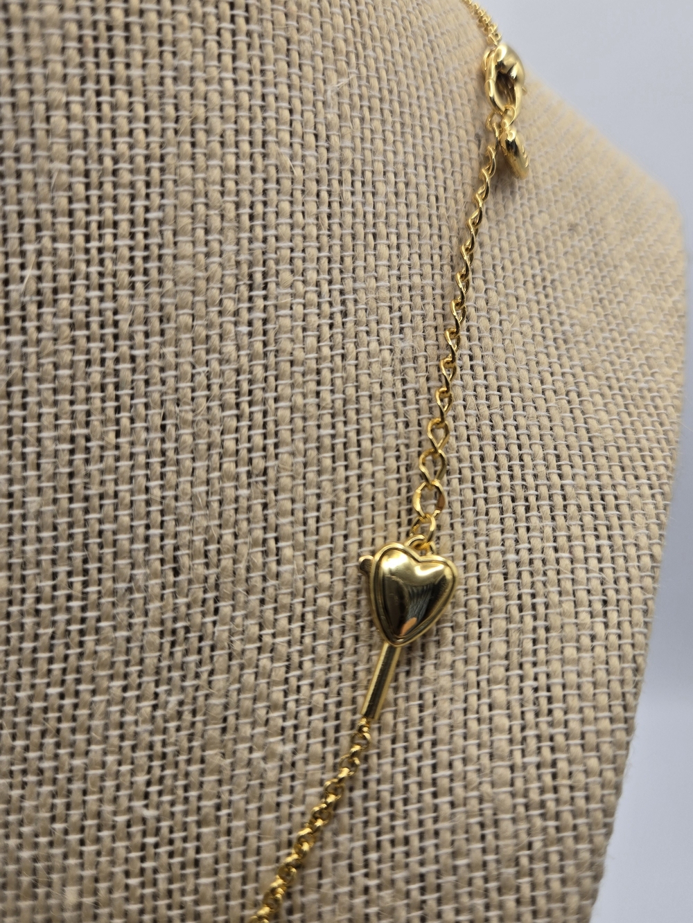 NWOT Brighton VIVI Delicate Petite Charm Necklace Gold Plated Dainty Add Amulets - Picture 3 of 8